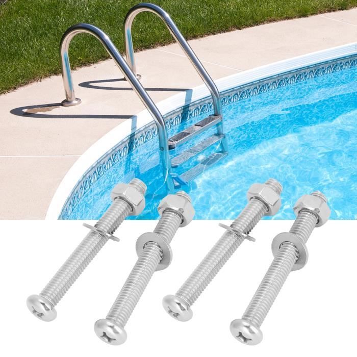 Connecteur Angle Piscine Hors Sol - Support De Renfort En Plastique PP | Pièce De Rechange Pour Cadre Piscine | 27 X 16 X 10 Cm