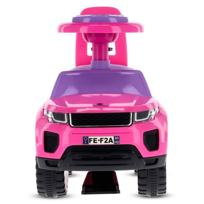 Porteur enfant voiture Retro - 12 à 36 mois - klaxon - compartiment de rangement - max 23 kg