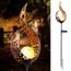 3 en 1 Imperméable Solaire Clignotante Flamme Lampe 38 DEL Outdoor Yard 3 Modes Lumière