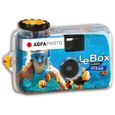 Appareil photo jetable AGFA PHOTO PAP Box Ocean 400 27 - Etanche 3m - Double lentille 28mm-0