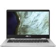 ASUS Chromebook C423NA-EC0102 14'' FHD (Intel pentium N4200, RAM 8Go, 64Go EMMC, Chrome OS) Clavier AZERTY Français-0