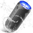 Enceinte Bluetooth Portative - Haut-parleur Bluetooth sans fil-Extra Bass - imperméable IPX67 - stéréo autonomie - 20 heure-3600MAH-0