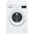 BRANDT Machine à laver -WF129L - 9kg - 1200 tr/min - Blanc-0