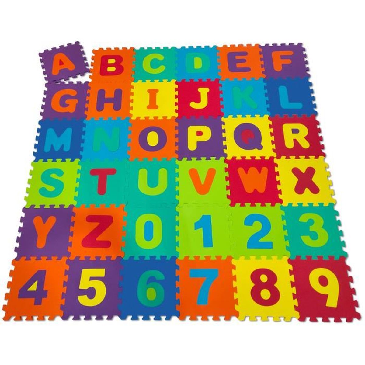 344 Pieces Puzzle Tapis En Mousse Bebe Dalles Eva 14 28 M2 Alphabet Et Chiffres Antiderapant Chambre D Enfant Cdiscount Animalerie
