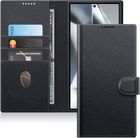ACUZINA Coque Portefeuille pour Samsung Galaxy S24 Ultra 5G, Étui Housse Retourner Magnétique en Cuir PU Antichoc avec Porte-Carte,(Noir)