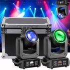 UKing 230W Lumière de Scène - Lyre LED DMX512 Beam GOBO 18 Prisme - Jeux de Lumiere DJ - Pack de 2 Avec Flightcase