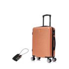 CELIMS FRANCE Valise Cabine 55x35x25cm | Valise CELIMS Weekend | ABS | Cadenas | 4 Roues 360 | Corail