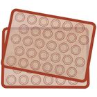 BRAND Tapis de cuisson - Silicone - 42 x 29.5 cm - Anti-adhérent - Réutilisable - Sain