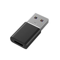 Adaptateur USB 3.0 vers USB-C compatible chargeur secteur-Ordinateur vers USB-C Téléphone Noir - Yuan Yuan