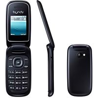 Téléphone portable Bundy Flap double sim - SFR - Noir - 1,8 po - Appareil photo / vidéo VGA - MP3/MP4