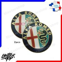 2x embleme ALFA ROMEO insigne logo Ø 74 mm - MasterShop®