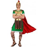 Déguisement Centurion Romain Homme - Marque - Modèle - Or - Vert - Mousse dorée brillante