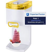 sorbetiere machine de crème glacée 4 in 1 jaune