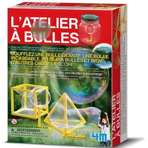 JEU DE CRÉATION SAVON Kit scientifique - Atelier bulles de savon - 4M - 