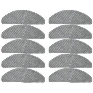 Lot De 4 Chiffons De Rechange Pour Aspirateur Laveur Midea S8 / M7 Pro - Microfibre Lavable Chiffon Aspirateur Midea