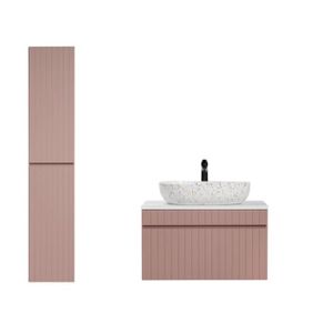 MEUBLE VASQUE - PLAN Ensembles salle de bain - Ensemble meuble vasque à