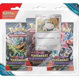 CARTE A COLLECTIONNER Pokémon EV06 : pack 3 boosters