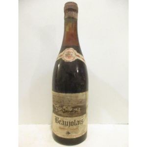 VIN ROUGE beaujolais noël briday (b3) rouge 1964 - beaujolai