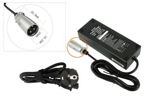CHARGEUR BATTERIE VÉLO PowerSmart® Chargeur pour batterie eBike 48 V 3 br