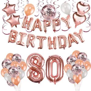 Decoration Anniversaire 80 Ans Cdiscount