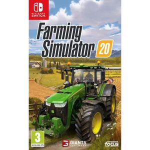 JEU NINTENDO SWITCH Farming Simulator 20 Jeu Switch