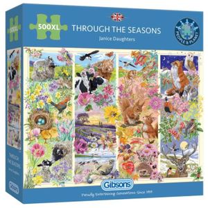 PUZZLE Puzzle - GIBSONS - Through the Seasons - 500 pièce