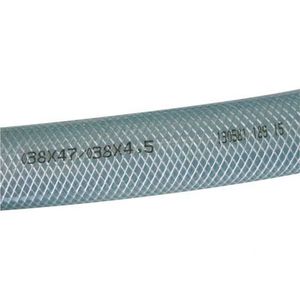 TUYAU SPIRALE ACIER EN PVC TRANSPARENT QUALITE ALIMENTAIRE Ø 12-60 MM