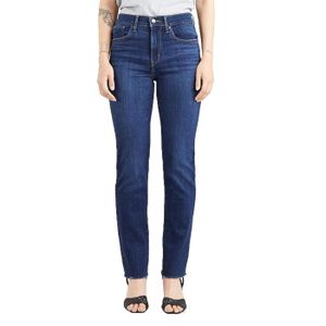 JEANS LEVI'S 724 HIGH-RISE STRAIGHT JEANS BLEU POUR FEMM