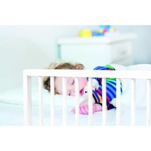 barriere de lit bois blanc