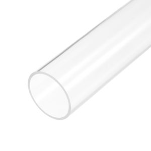 Tuyau en plexiglas transparent pour aquarium, tube rond rigide, tube  acrylique hautement transparent, tuyau en plexiglas précieux pour poisson,  bricolage, longueur 100mm, 1PC - AliExpress