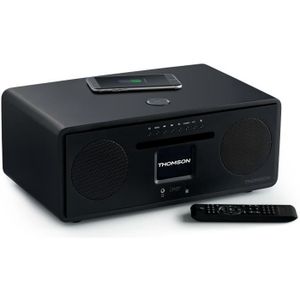 Mini chaîne hifi - Auna Oxford SE - Fonction DAB+-FM - Bluetooth - Lecteur  Vinyle CD - Noir - Cdiscount TV Son Photo