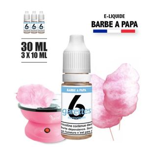 E-liquide pour barbe à papa