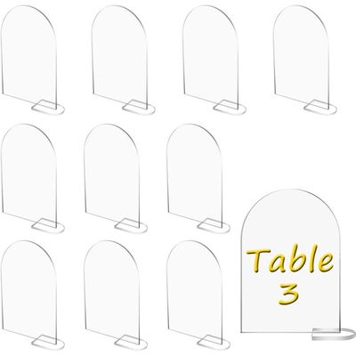 Lot De 10 Supports Inclinés Réglables En Acrylique – Pour Cartes Collection, Présentoir Stable, Transparent