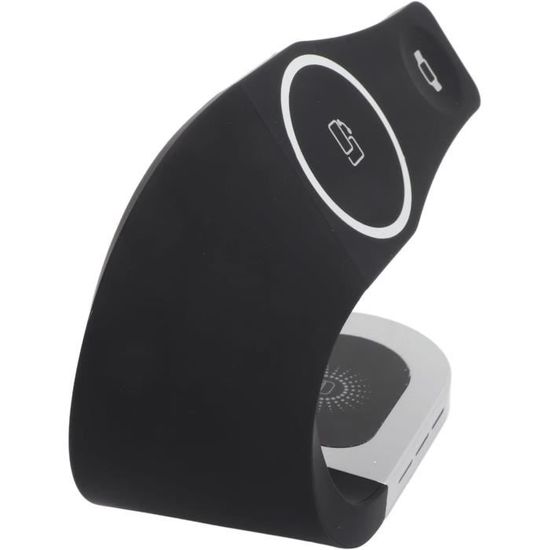 Chargeur De Voiture Sans Fil 66W Avec Support Rotatif 360° Et Serrage Automatique - Pour Téléphone, Navigation
