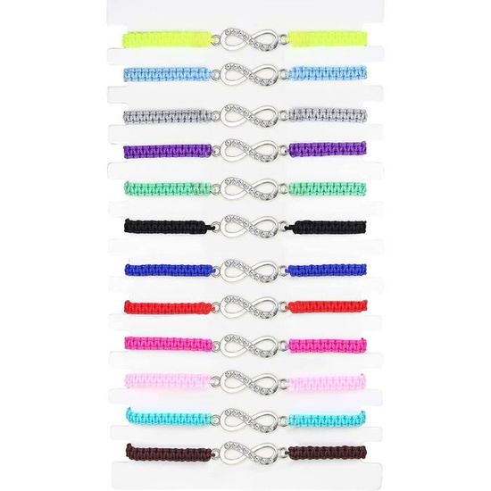Bracelet Gourmette UNO DE 50 - Liens Colorés Sur Armband Argenté - Longueur 17-18 Cm