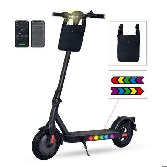 Trottinette Electrique iScooter W5 350W Avec APP Vitesse Maxi 30km/h Autonomie 25-30km 42V7.8Ah Pneus 8.5 Pouces Pliable - Sport