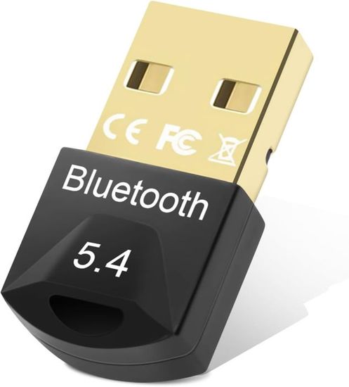 Adaptateur Bluetooth 5.4 Pour PC - Dongle USB - Compatible Casque/souris/manette