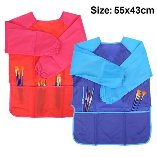 Janasiba Lot De 20 Tabliers Et Toques Pour Enfants – Réglables – Polyester – Pour Cuisine, Peinture, Bricolage – Hauteur <110 Cm