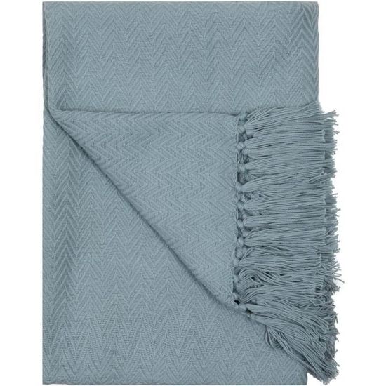 Plaid Canape Grande Taille, Plaid Couverture Polaire 220X240, Couverture Lit 2 Personnes Doux Et