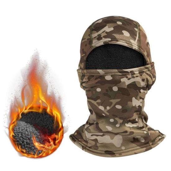 Cagoule Polaire Thermique – Masque De Ski Balaclava – Unisexe – Protection Hiver