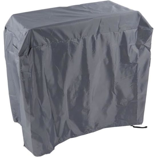 SPGOOD Housse de Protection pour Barbecue en Tissu Oxford 420D Résistant aux intempéries Résistance à la déchirureImperméable et Résistant au Soleil Universel 105x49x102 cm