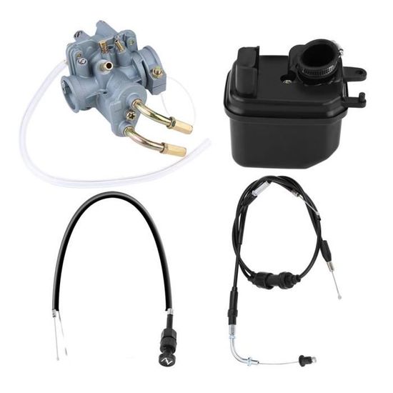 Kit Carburateur + Filtre Air + Câble Accélérateur 49cc - Pour Pocket Bike ATV Chinois