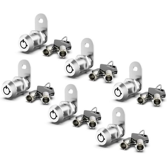 Linkwylan – serrure de Port RJ45 avec 1 clé, Port Hub Ethernet RJ45 femelle, couvercle Anti-poussière, protecteur Compatible avec routeur d'ordinateur  7