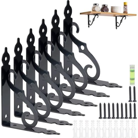 2 équerres De Fixation Argentées 50x50 Mm – Support étagère, Joint Angulaire