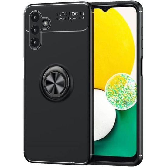 Coque imprimée logo Cordella avec anneaux intégrés pour Galaxy A13 4G, Transparent