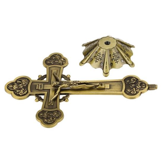 Biblegifts Crucifix mural à suspendre en bois de hêtre avec corpus Christ Petit anneau en métal de 12 cm de haut Biblegifts Crucifix mural à suspendre en bois de hêtre avec corpus Christ Petit anneau en métal de 12 cm de haut