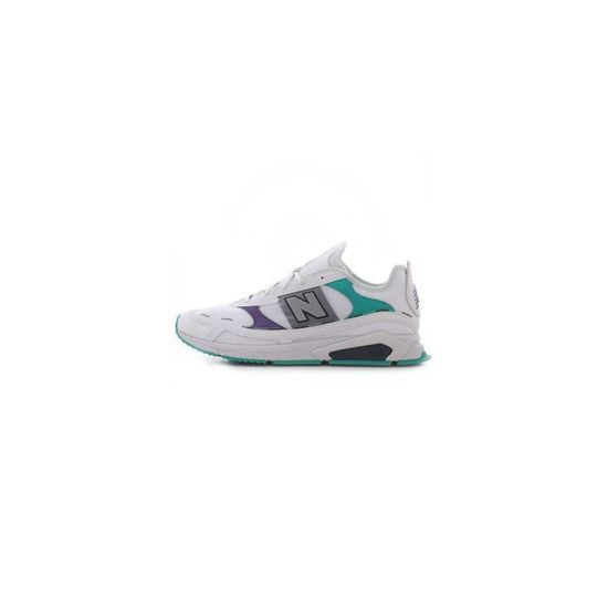 Baskets NEW BALANCE MSX RC toile Homme 40 Blanc Violet Blanc Cdiscount Chaussures