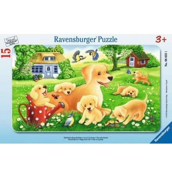 Puzzle Enfant 15 Pièces - Les Dinosaures Du Jurassique - Cadre Avec Fond Imprimé - Dès 3 Ans - Nathan - Qualité FSC - 3