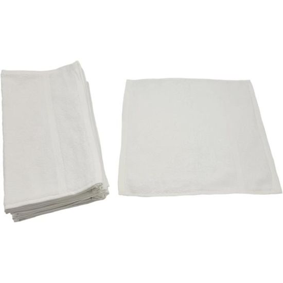 Utopia Towels -Set De Gants De Toilette (Lot De 24 - Noir) -100% Coton Filé à L'anneau