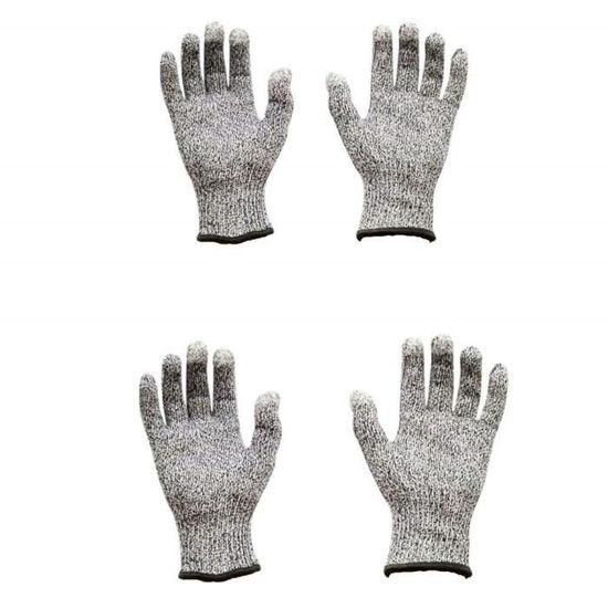 5 Paires De Manchons RéSistants Aux Coupures Et Aux BrûLures Manchons